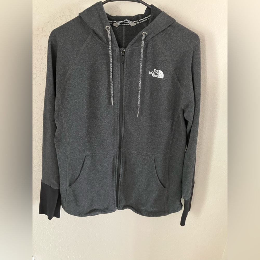 The North Face Charcoal Full-Zip Hoodie